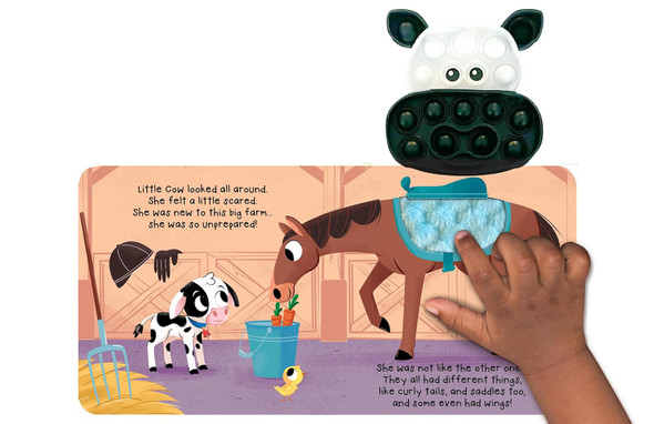 Little Cow: Fidgimals™ Touch and Feel (Board Book)