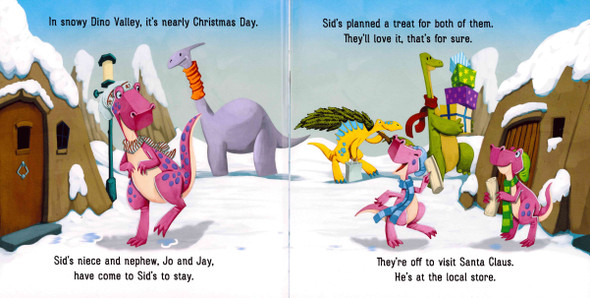 The Dinosaurs Who Met Santa Claus (Paperback)