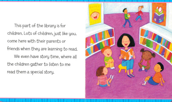 Let's Go to the Library (Padded Board Book)