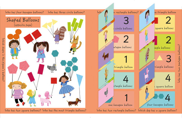 Lift-the-Flap Shapes (Board Book)