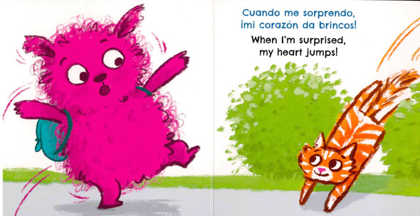 When I Feel Surprised (Spanish/English) (Board Book)