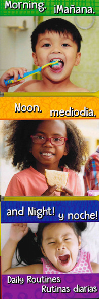 Morning, Noon, and Night! Daily Routines (Spanish/English) (Board Book)