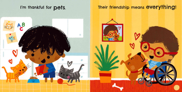 I'm Thankful for Animals (Board Book)