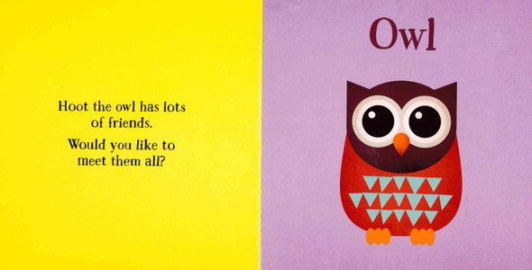 HOOT's First Book of Animals (Board Book)