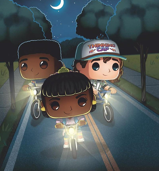 Stranger Things: Inside, Outside, Upside Down (Hardcover)-Clearance Book/Non-Returnable