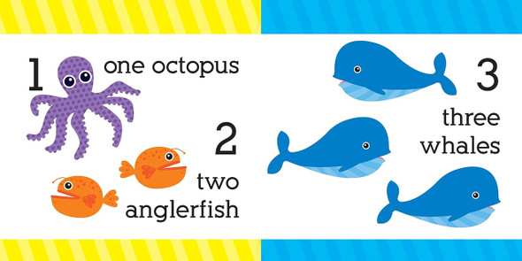 Ocean Counting: Books with Bumps (Board Book)-Clearance Book/Non-Returnable