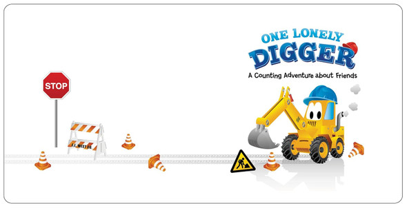 One Lonely Digger: A Counting Adventure About Friends (Board Book)