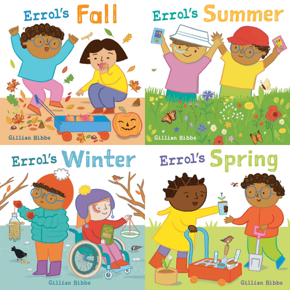 Seasons Fun with Errol! Set of 4 (Board Book)*