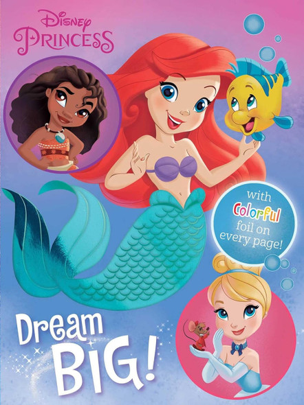Dream BIG! Disney Princess (Board Book)-Clearance Book/Non-Returnable