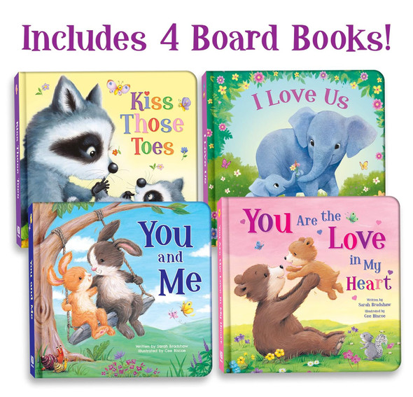 Tender Moments Collection: I Love You Set of 4 (Mini Padded Board Book)