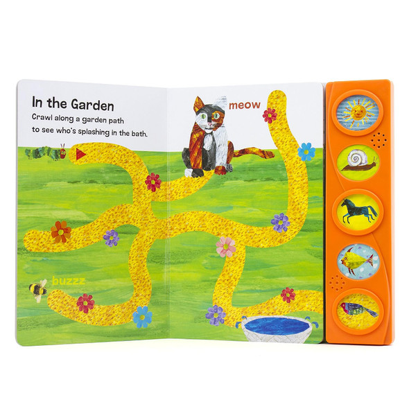 Bright Sun, Happy Day:  A Maze Sound Book (Board Book)