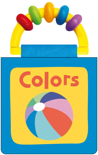 Colors: Happy Baby (Cloth Book & Rattle)