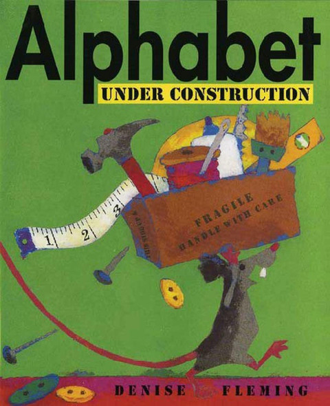 Alphabet Under Construction (Paperback)-Clearance Book/Non-Returnable
