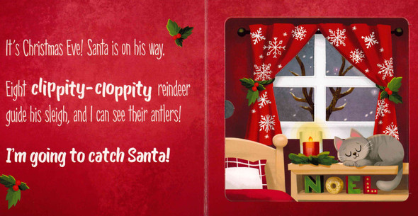 Can't Catch Santa! Peek & Pop (Board Book)