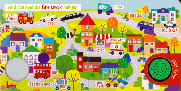 Things That Go First Words: Can You Find the Right Noise? (Board Book)-Clearance Book/Non-Returnable