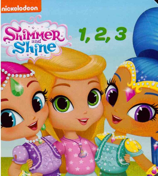 1, 2, 3 Shimmer and Shine (Chunky Board Book) SIZE IS 2.8 x 2.8 inches