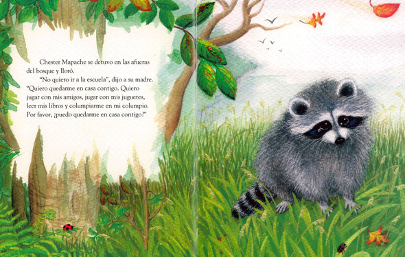 Un Beso en Mi Mano (The Kissing Hand) (Spanish Only) (Hardcover)