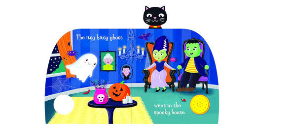 The Itsy Bitsy Ghost: Sound Book (Board Book)