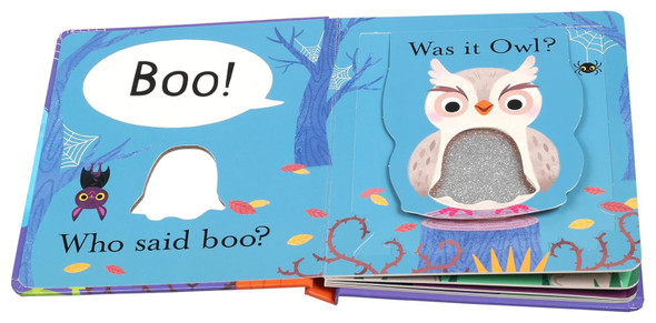Who Said Boo? Lift-the-Flap (Board Book)