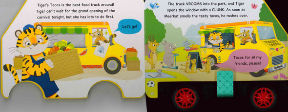 Taco Truck: 2 in 1 Pull-Back Storybook Fun (Board Book)