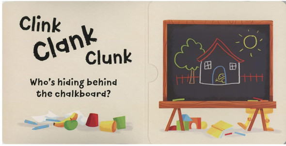 Robot Hide-and-Seek (Board Book)-Clearance Book/Non-Returnable