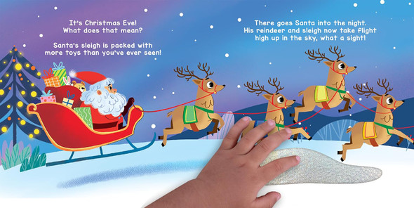Holidays with Santa's Sleigh (Board Book)