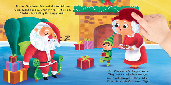 Santa Snores (Board Book)