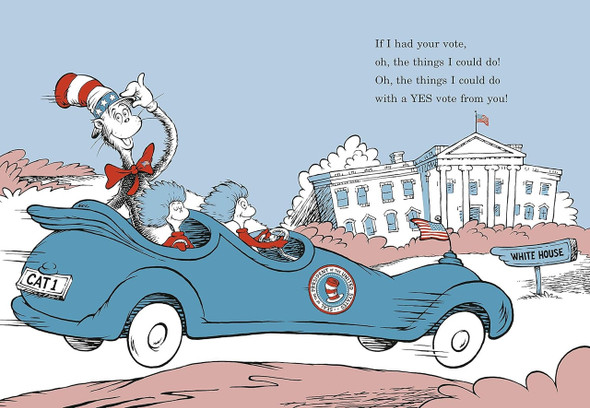If I Had Your Vote by the Cat in the Hat (Hardcover)-Clearance Book/Non-Returnable