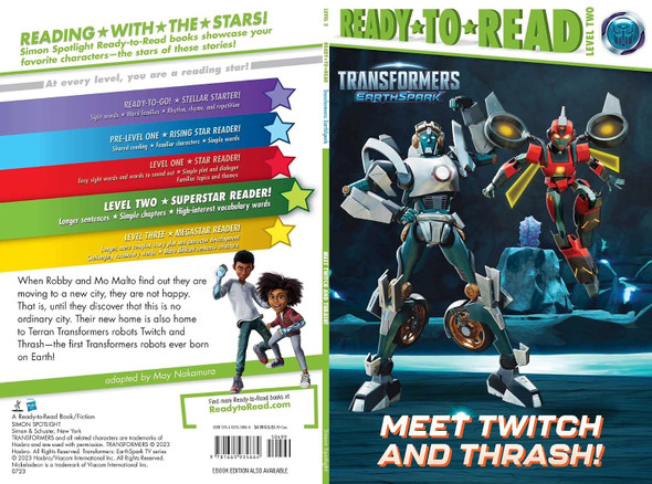 Meet Twitch and Thrash!  Transformers Level 2 (Paperback)