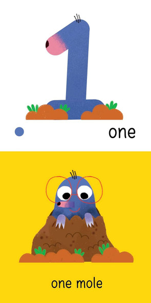 Numbers: Happy Rattle Book (Board Book)