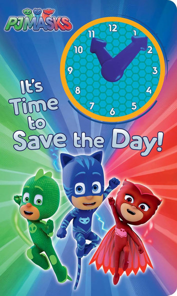 It's Time to Save the Day! PJ Masks (Board Book)