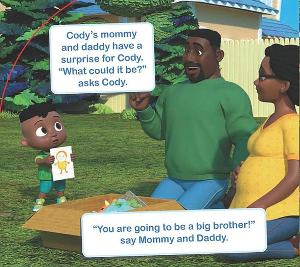 Cody is a Big Brother: CoCmelon (Board Book)