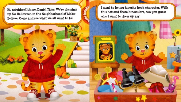 Happy Halloween, Daniel Tiger! Lift-the-Flap (Board Book)