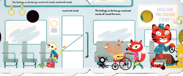 Kids on the Bus: A Spin-the-Wheel Book of Emotions (Board Book)
