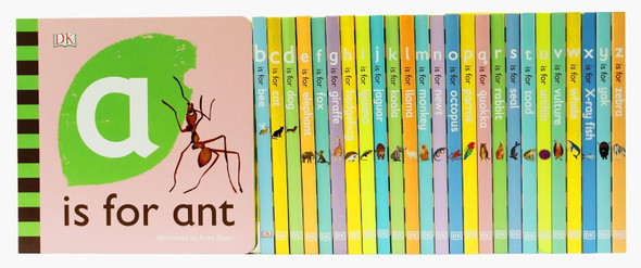 Animal Alphabet Library Set of 26 (Board Book)