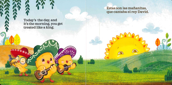 The Birthday Book (Spanish/English) (Board Book)