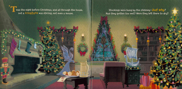 Olaf's Night Before Christmas (Paperback w/ CD)