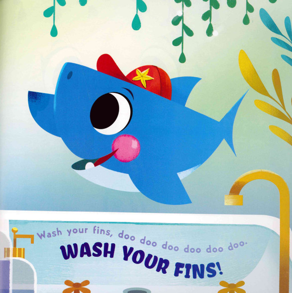 Wash Your Fins, Baby Shark (Paperback)