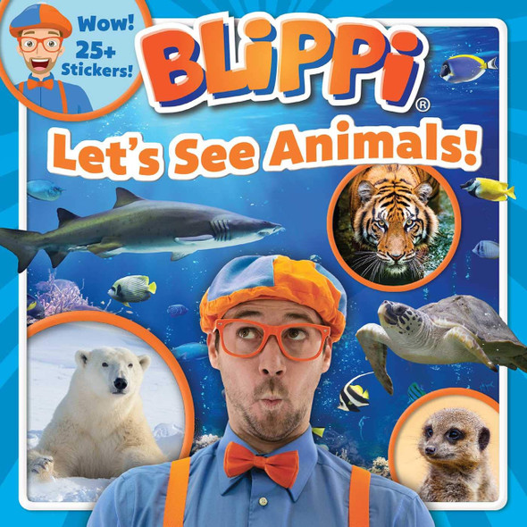 Let's See Animals!: Blippi (Paperback)-Clearance Book/Non-Returnable