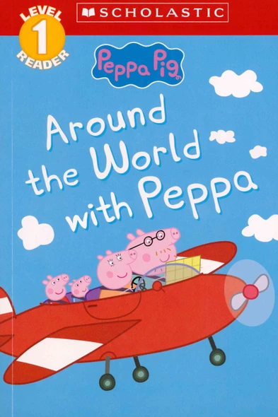 Around the World with Peppa: Level 1 (Paperback)