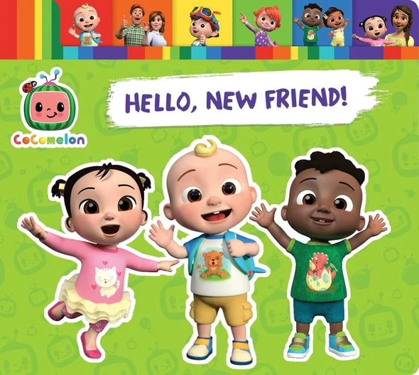 Hello, New Friend! CoComelon (Board Book)