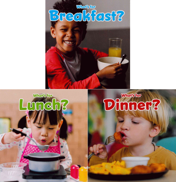 Daily Routines: Mealtime! Set of 3 (Board Book)*