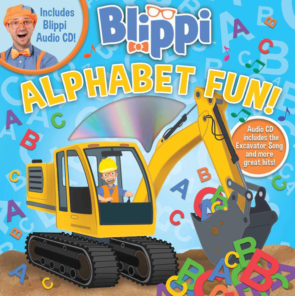 Alphabet Fun! Blippi (Paperback w/CD)