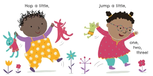 Hop a Little! (Board Book)