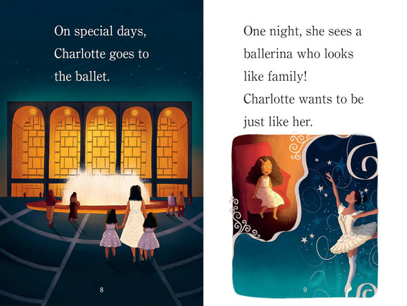 Charlotte the Ballerina: The True Story of a Girl Who Made Nutcracker History Level 2 (Paperback)