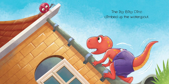 The Itsy Bitsy Dino (Paperback)