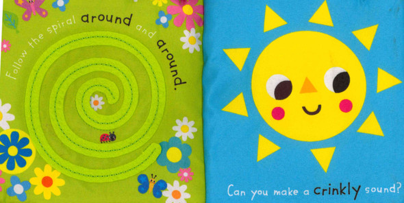 Shake Look Touch: Touch and Explore (Cloth Book)-Clearance Book/Non-Returnable