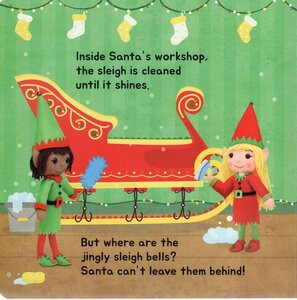 Santa's Busy Day: My First Christmas Story (Board Book)