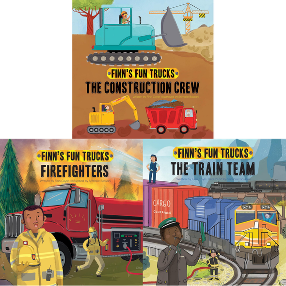 Finn's Fun Trucks Set of 3 (Paperback)