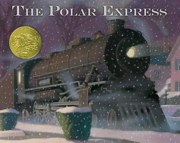 The Polar Express (Hardcover)-Clearance Book/Non-Returnable